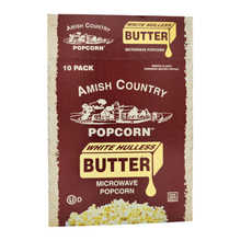 Load image into Gallery viewer, 10pk Microwave Buttery White Hulless Popcorn
