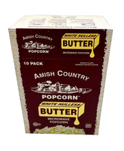 Load image into Gallery viewer, 10pk Microwave Buttery White Hulless Popcorn
